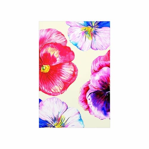 Vibrant Floral Matte Poster